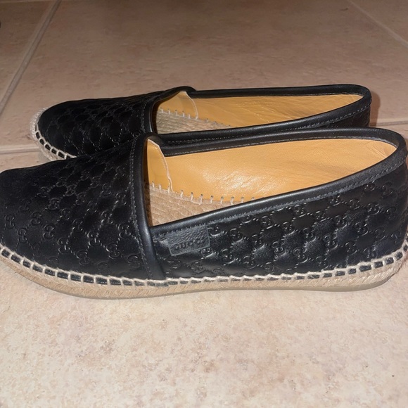 Gucci Leather Espadrilles - Picture 2 of 3